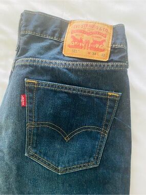 Levi's Slim Fit Men's Jeans in Dark Indigo 0018
